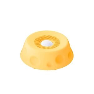 Gamelle à lécher en silicone pour chien avec balle roulante, anti-étouffement et antidérapante